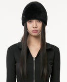 Fur Knit Beanie