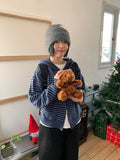 Frankie Flower Knit Beanie