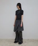 Asymmetrical Layered T-Shirt