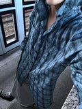 Aaron Linen Check Hood Shirt