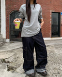 Abe Raw Stitch Cargo Denim Pants