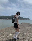 Capo Pleated Mini Skirt