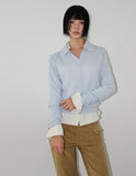 POETIC CABLE COLLAR KNIT