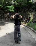Empo Cut Washing Balloon Wide Pants