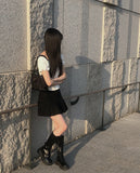 Perfume Shirring Off Short Sleeve Blouse