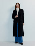 Wool classic long coat