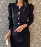 Leviel Puff Tweed Jacket