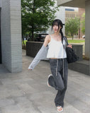 Hari Linen Crop Cardigan