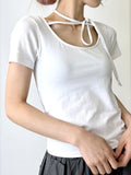 RUBY STRAP HALF T