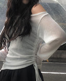 Lux Wrap Flare Mini Skirt