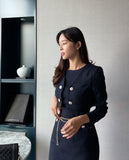 Creeren Tweed Belt One Piece Belt Set