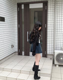 Miso Summer Long Sleeve Crop Cardigan