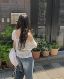 Amyu Summer Denim Wide Pants