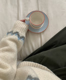 Fallen Nordic Wool Collar Knit