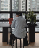 Ampoule stripe half shirt