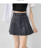 A-line Inner Button Stylish Skirt Pants
