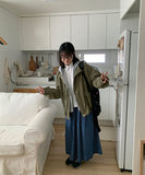 Yonin Crop Cotton Shirt