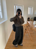 Hoko black blue balloon pants