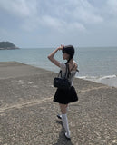 Capo Pleated Mini Skirt