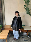 Econde Hidden Banding Light Blue Denim Pants