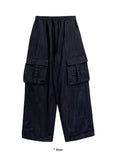 BIG POCKET BUCKLE DENIM