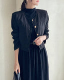 Jenny Suede Crop Jacket