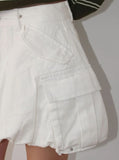 (with underpants) BALLOON POCKET MINI SKIRT