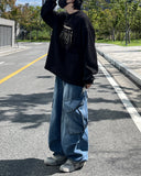 Alpha Cross Cargo Denim