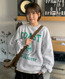 Hanachi Printing Basic Sweatshirt