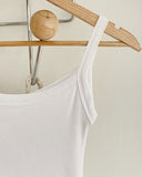 Hemt Tension Color Ribbed Sleeveless