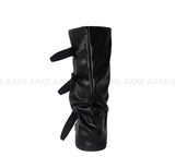 SLOUCH BUCKLE BOOTS
