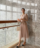 Crete Color Scheme Pleated One Piece