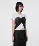 Bustier Layered T-Shirt