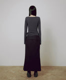 Drape Layered Long Sleeve