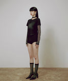 Sheer Vanish Scarf Long Sleeve