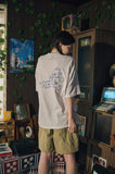 ABC CAT Embroidery Short Sleeve Tee