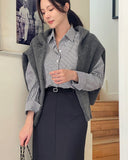 Baron Cuff Stripe Shirt