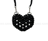HEART BEAD CROSSBODY BAG