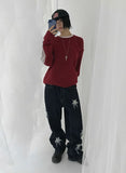 TUFTED OUTLINE KNIT