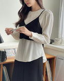 Bello Bustier Layered Blouse