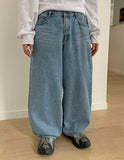 Hardy Wide Denim Pants