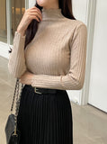 Bellimo Frill Wave Half-Neck Knit