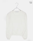 Abil Basic Round Neck Long Sleeve Knit