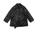 2BB QUILTING LEATHER COAT