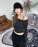 Aka Stripe Off T-Shirt