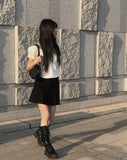 Perfume Shirring Off Short Sleeve Blouse