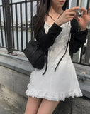 Shopper Linen Strap Bolero Cardigan