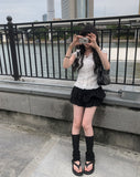 Aju Tiered Skirt