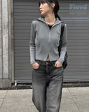 Rec Washing Button Wide Pants