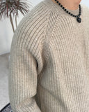 Alev Ribbed Raglan Knit